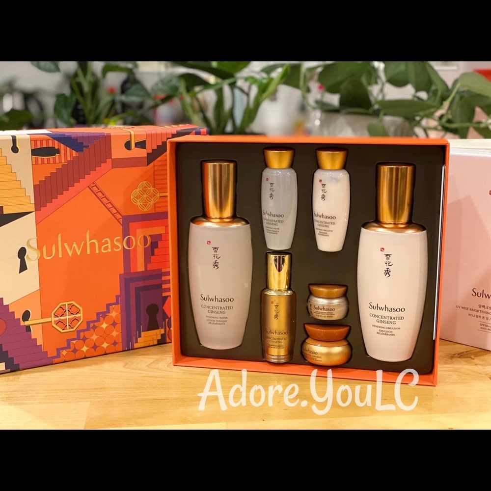 Sulwhasoo Gingseng Emulsion and Renewing water set